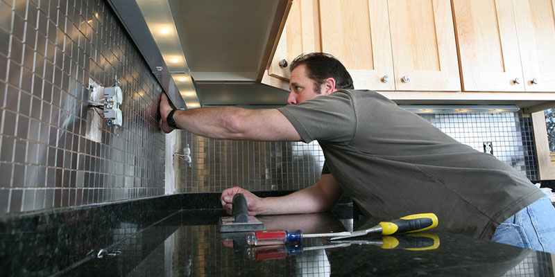 Stainless Steel Backsplash