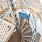 Spiral Boat Stairs