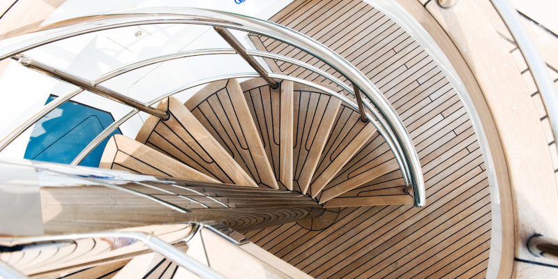 Three Reasons to Consider Spiral Boat Stairs